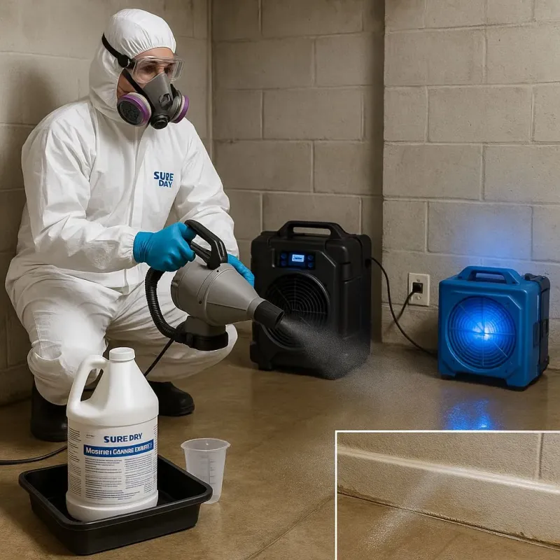 Sanitization and Odor Removal process in Hunter, TN