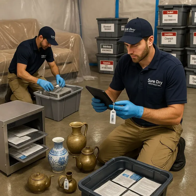 Content Protection and Restoration process in Hunter, TN
